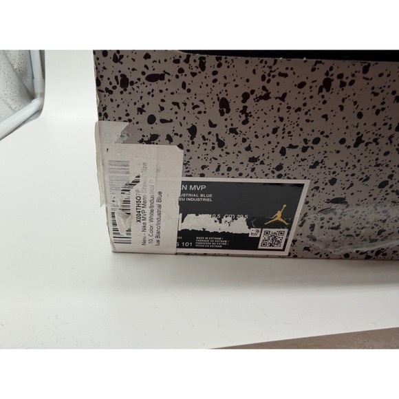 NEW Nike Men's Size 11 1/2 Jordan Jumpman MVP Industrial Blue Basketball - Picture 8 of 9